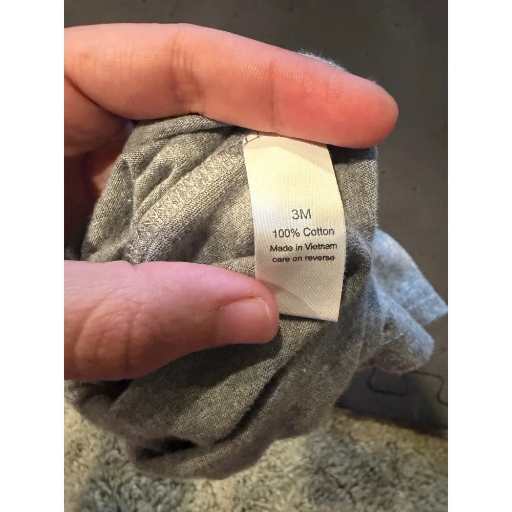 Baby Boy Bodysuit Lot 3pc 